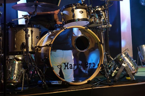Drummer Bühne Live Axel Kretschmer
